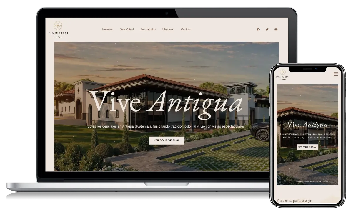 Imagen del proyecto Luminarias de Antigua