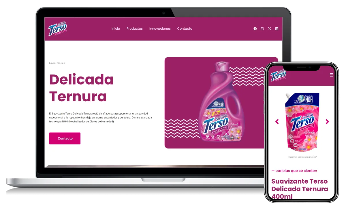 Imagen del proyecto Suavizante Terso